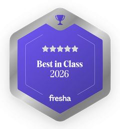 Fresha Best in Class 2026 award